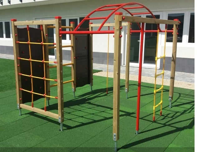 Arrampicata Everest Da Interrare Cod.738a/b Open D Giochi - En 1176 Certificati Tuv