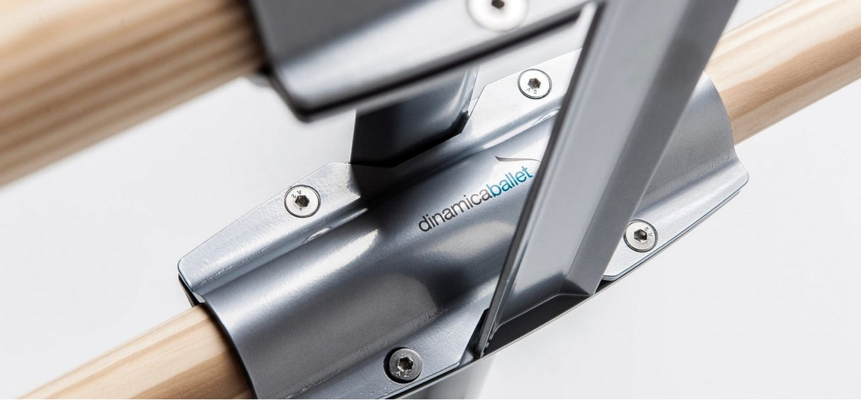 Supporto Sbarra da danza doppia regolabile altezza fissa al suolo Giselle-Fix Cod. 30592621 Dinamica Ballet (sbarra non inclusa)