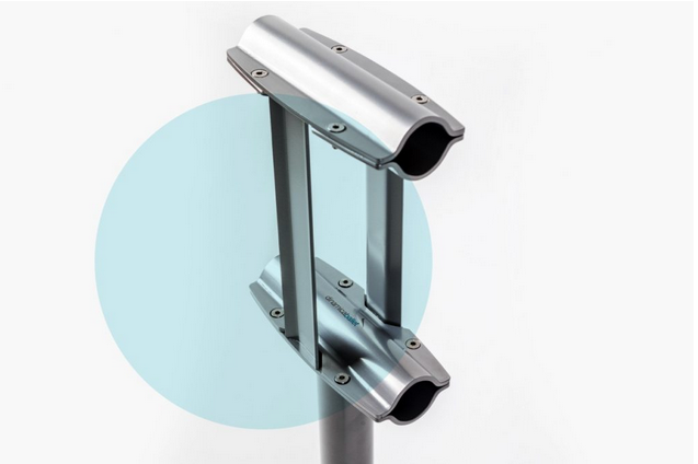 Supporto Sbarra da danza doppia regolabile altezza fissa al suolo Giselle-Fix Cod. 30592621 Dinamica Ballet (sbarra non inclusa)