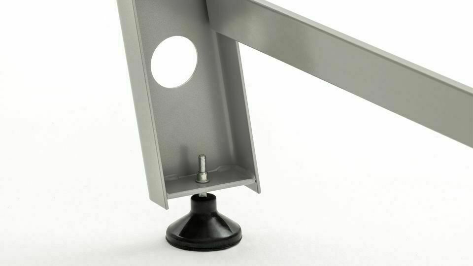 Calciobalilla FAS mod. Glam aste uscenti color tortora cod.0CAL0014