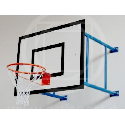 Ab1318/2 Impianto Minibasket Fisso Sbalzo 185 cm.