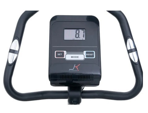Cyclette JK Fitness JK 254 Compatibile APP Zwift e Kinomap COD.JK254 - peso volano 9 kg - peso max utente 120 kg - bici da camera