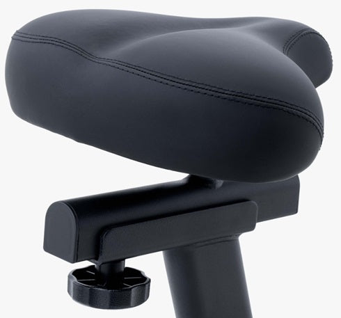 Cyclette elettromagnetica JK Fitness JK 284 COD. JK284 con App Zwift + Kinomap - volano 12 kg - peso max utente 130 kg - bici da camera