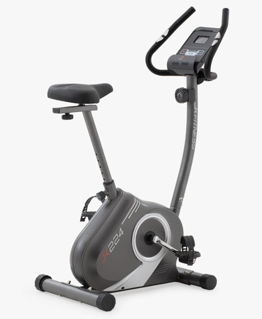 Cyclette JK Fitness COD. JK224 - volano 7 kg - peso max utente 110 kg - bici da camera