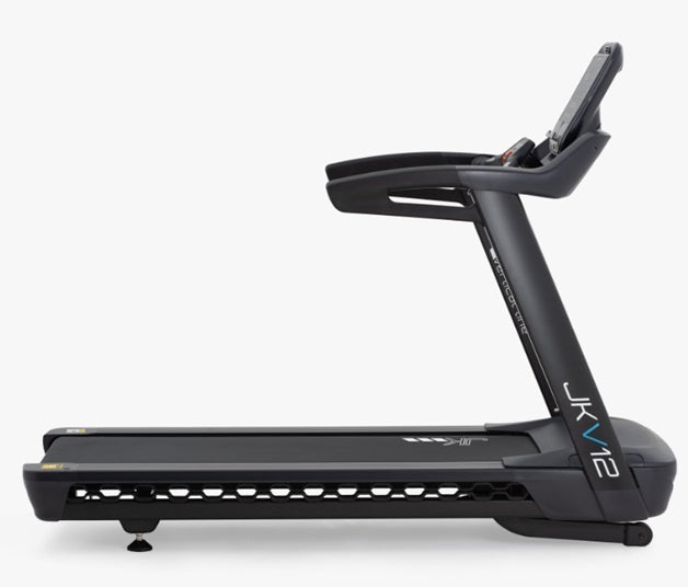 JKV12 TAPIS ROULANT JK FITNESS fascia cardio inclusa compatibile con Zwift e Kinomap - piano corsa 160 x 60 cm - velocità 22 km/h - peso max utente 160 kg