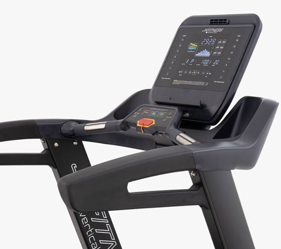 JKV12 TAPIS ROULANT JK FITNESS fascia cardio inclusa compatibile con Zwift e Kinomap - piano corsa 160 x 60 cm - velocità 22 km/h - peso max utente 160 kg