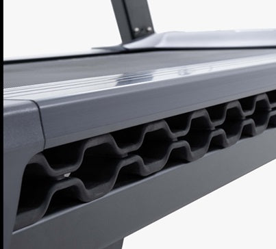 JKV12 TAPIS ROULANT JK FITNESS fascia cardio inclusa compatibile con Zwift e Kinomap - piano corsa 160 x 60 cm - velocità 22 km/h - peso max utente 160 kg