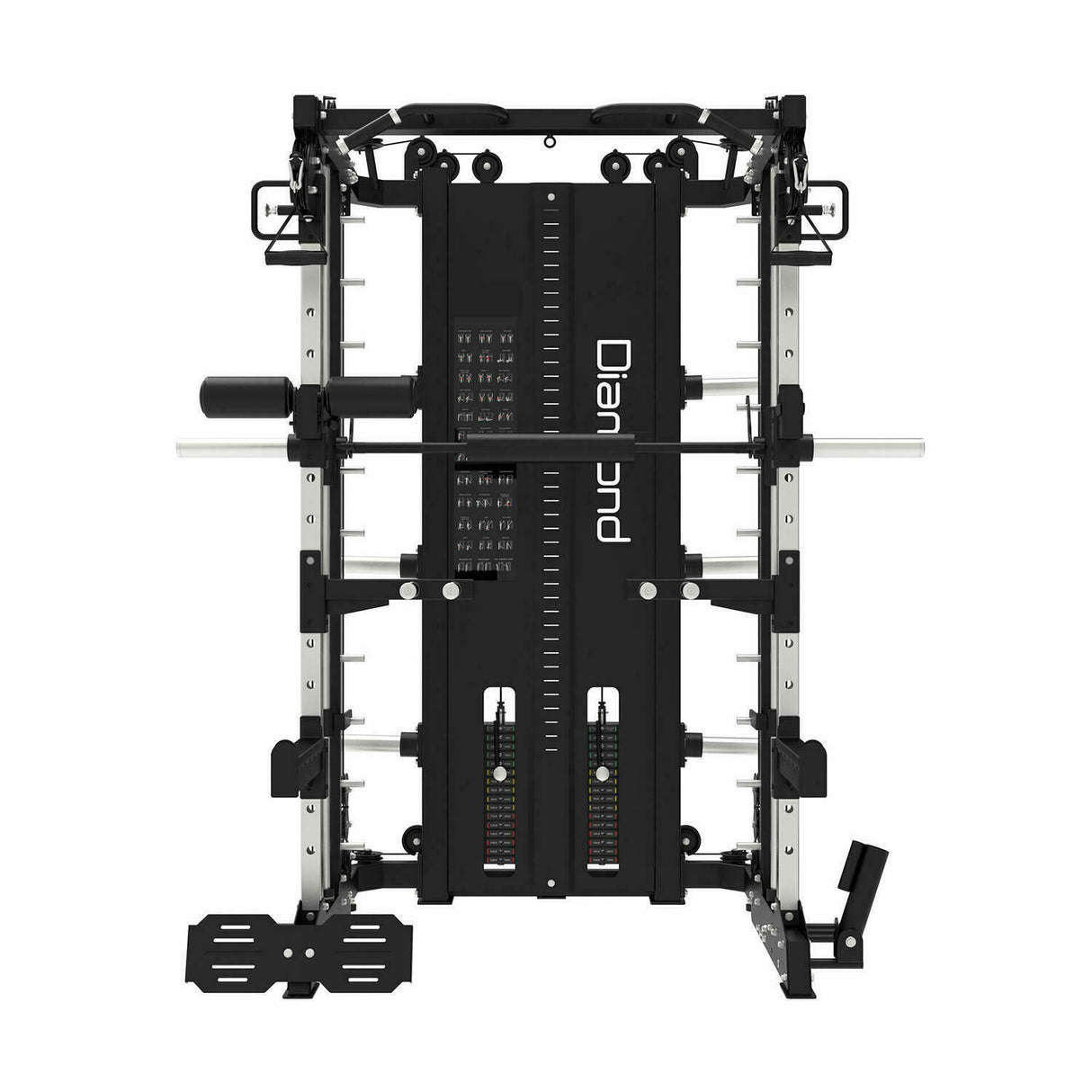 Pacchetto palestra 2 con 6 macchine - PL-PULLDOWN, PL-CHESTPRESS, PL750-HIPTHRUST, ALLIN1-FTP, WS750-LEGEXTENTION, GB750-OLYINCLINE