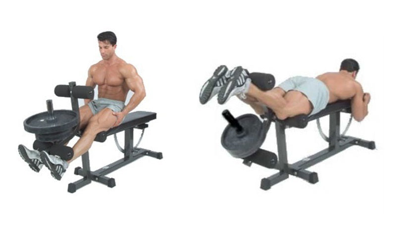 Leg extension/ curl per Panca Piana e Inclinabile Super Bench Ironmaster COD: IM 1025