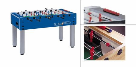 Calciobalilla G500 Goal Italia con Aste Rientranti, Garlando con 50 Palline in Omaggio COD. G500GOALITALIAR