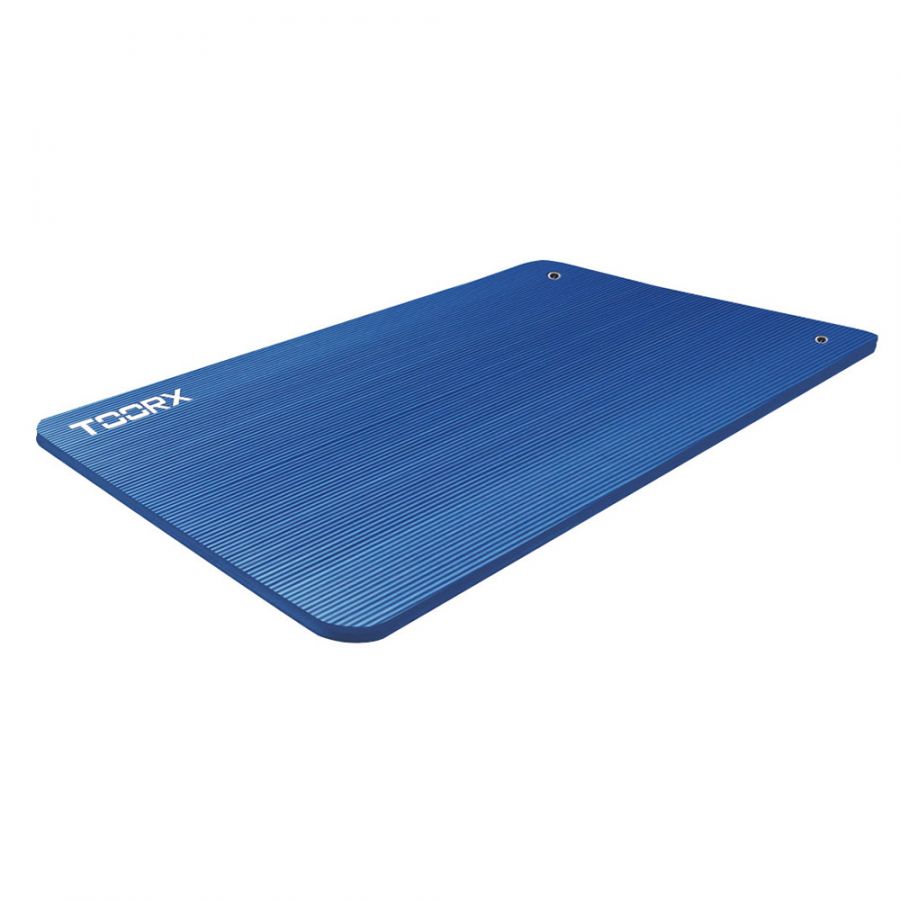 Materassino Fitness Pro con Occhielli Blu COD.MAT-100PRO Linea Toorx