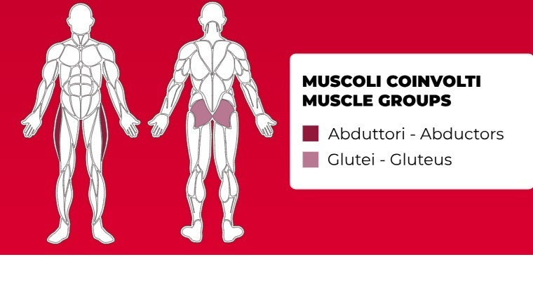 Abductor PLX-7000 Linea Toorx Professional Line cod. PLX-7000