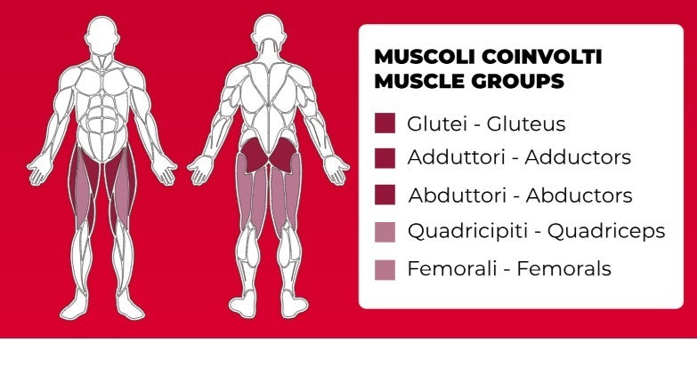 Abductor/ Adductor PLX-9700 Linea Toorx Professional Line cod. PLX-9700