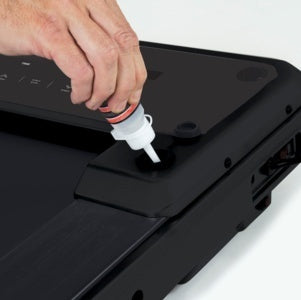 Tapis Roulant Salvaspazio TFK-135 SLIM Velocità; 0,8 - 8,0 Km/h Piano corsa; 40 x 112 cm Peso max utente; 90 kg Colore Pearl White Linea Everfit Tappeto Elettrico Palestra