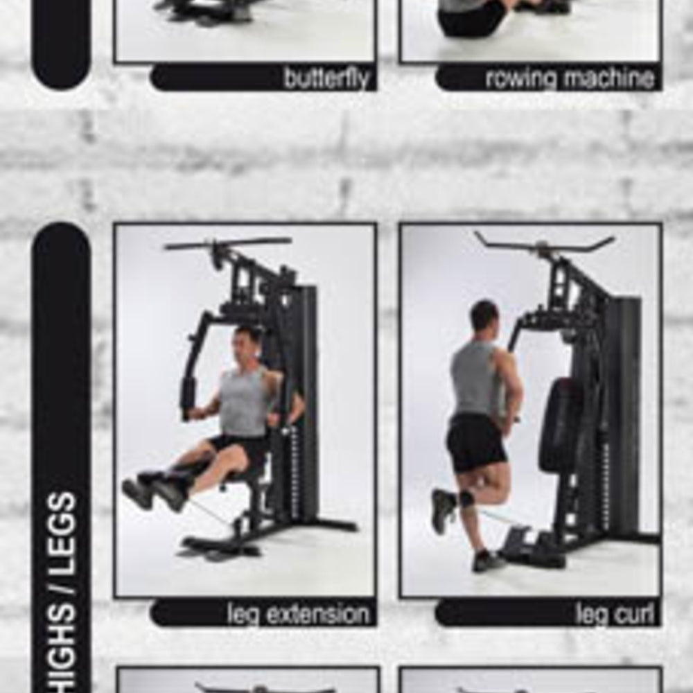 Stazione Salvaspazio Fitness Multifunzione All in one MSX 60 Toorx