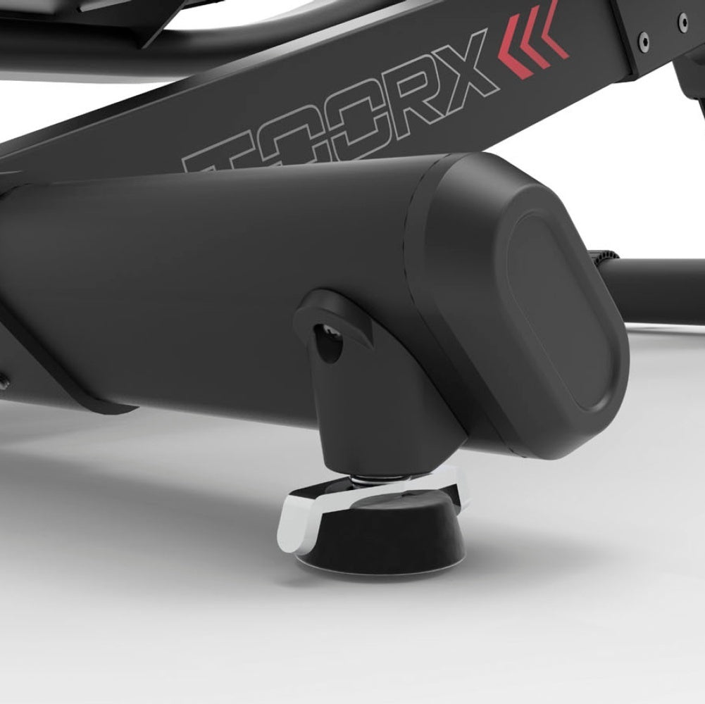 Promo Ellittica Elettromagnetica ERX-900 HRC Volano Anteriore con Ricevitore Wireless-Lunghezza Passo Regolabile-App Ready 3.0-Linea Toorx Chrono Line