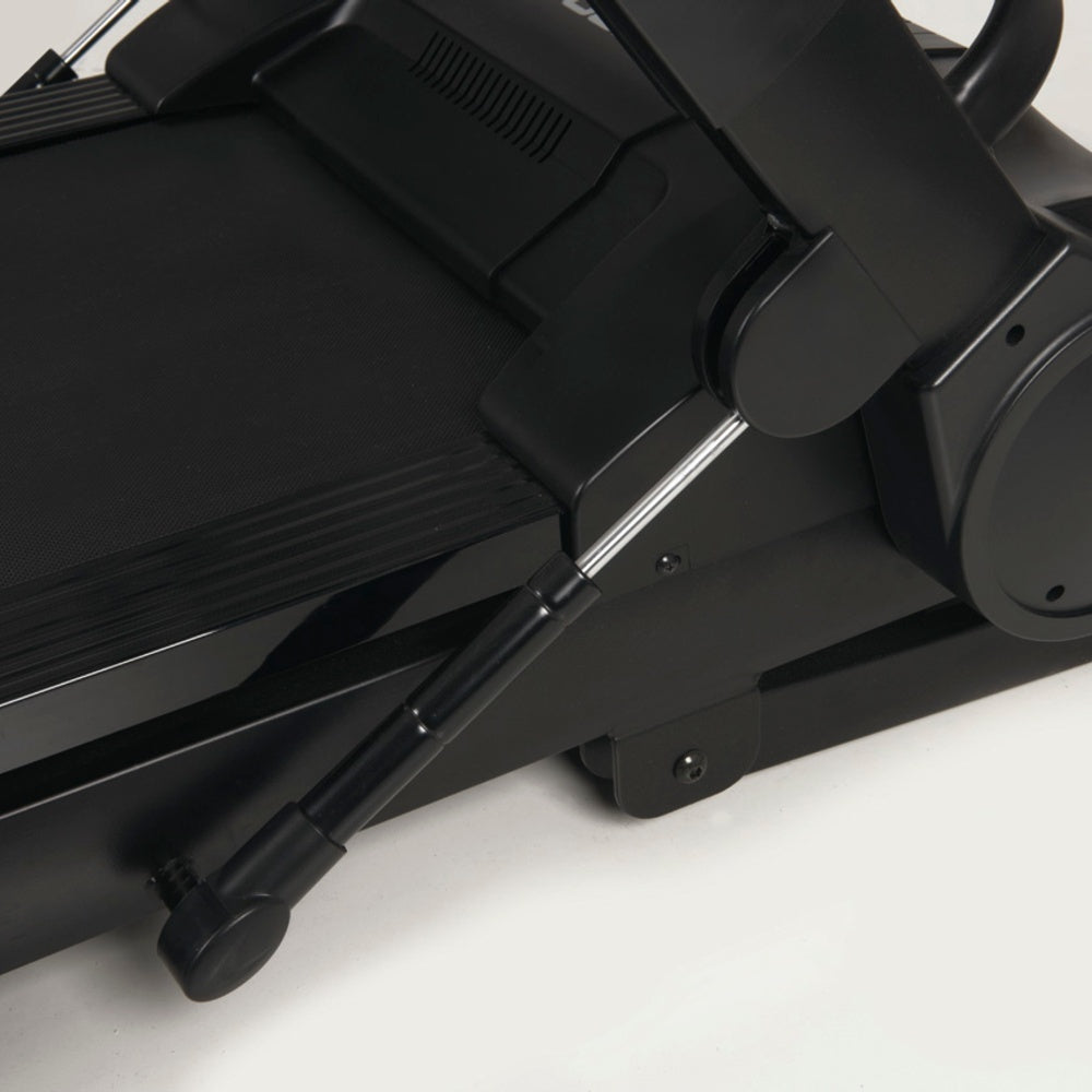 Trx-power Compact S Hrc Tapis Roulant Salvaspazio Inclinazione Elettrica Fascia Cardio Inclusa App Ready 3.0 Compatibile Iconsole + Kinomap E Zwift - Piano Corsa 132 X 47 Cm - Velocita' 20 Km/h - Peso Max Utente 135 Kg Toorx