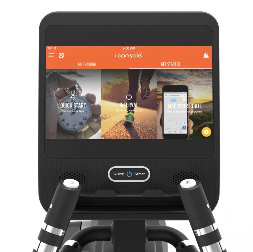 Promo Ellittica Elettromagnetica ERX-900 HRC TFT Volano Anteriore con Ricevitore Wireless-Lunghezza Passo Regolabile-App Ready 3.0-Linea Toorx Chrono Line