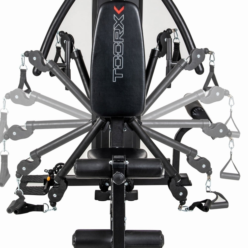 Stazione Salvaspazio Fitness Multifunzione All in One MSX 90 Toorx