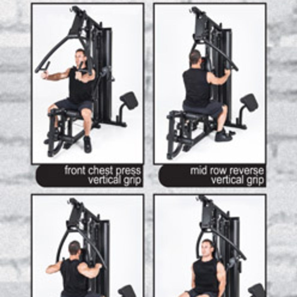 Stazione Salvaspazio Fitness Multifunzione All in One MSX 90 Toorx