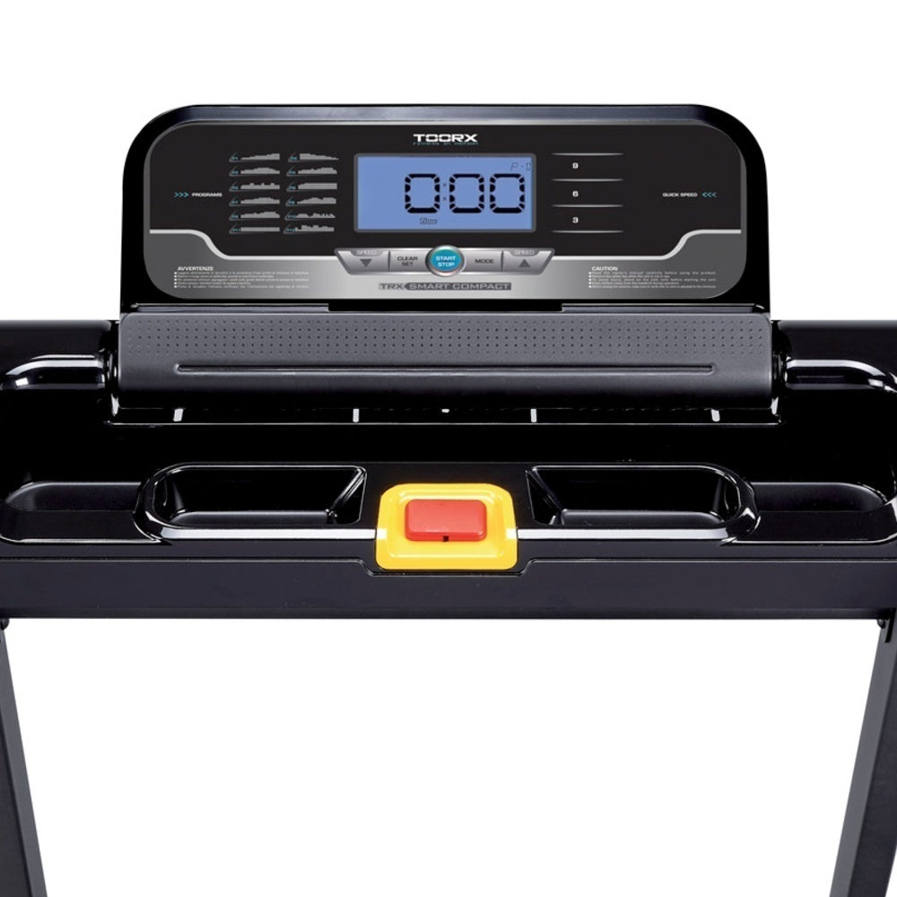 Promo Treadmill Slim Tapis Roulant Salvaspazio Trx Smart Compact Toorx Inclinazione Manuale - Velocità 1,0 - 14,0 Km/h - Piano Corsa 44 x 123 cm - Utente 100 kg - Tappeto Elettrico Palestra