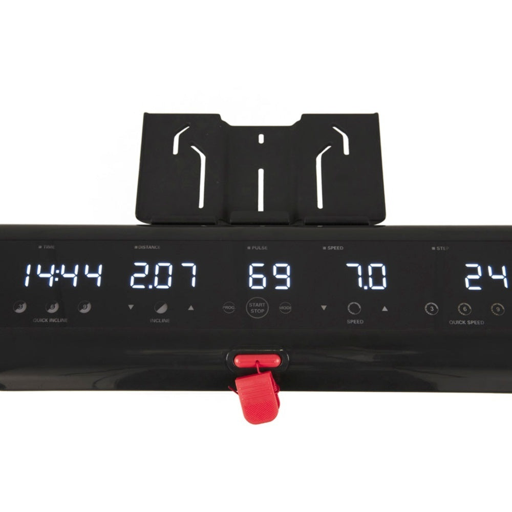 Mirage C 80 Tapis Roulant Salvaspazio Con Inclinazione Elettrica + Fascia Cardio Inclusa - Peso Max Utente 120 Kg - Piano Corsa 138 X 48 Cm - Velocita' 20 Km/h Toorx C80 Tappeto Elettrico Palestra