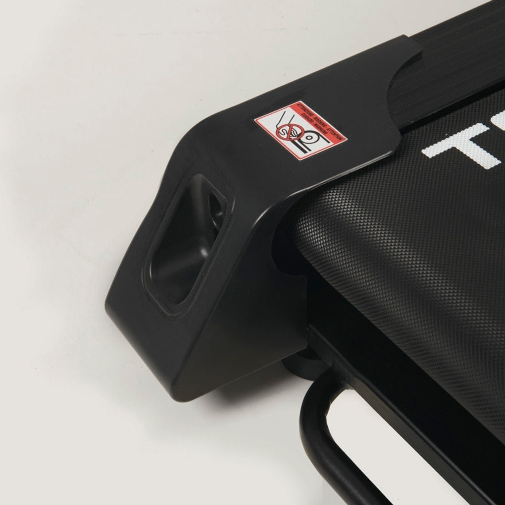 Trx-power Compact S Hrc Tapis Roulant Salvaspazio Inclinazione Elettrica Fascia Cardio Inclusa App Ready 3.0 Compatibile Iconsole + Kinomap E Zwift - Piano Corsa 132 X 47 Cm - Velocita' 20 Km/h - Peso Max Utente 135 Kg Toorx