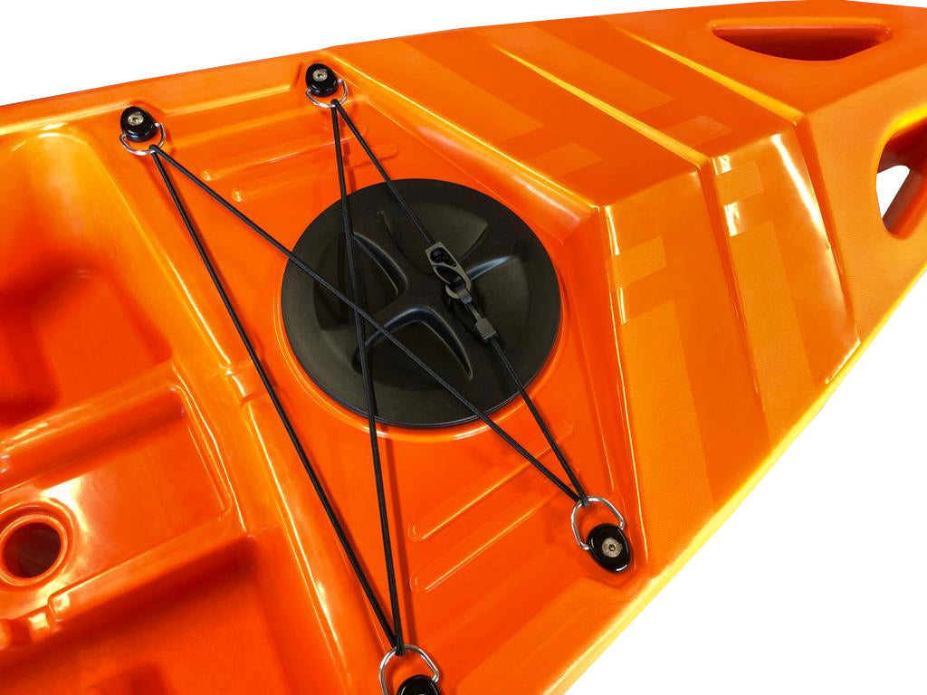 KAYAK MONOPOSTO SKIPPY 2.0 EXPEDITION BIG MAMA KAYAK 305 CM CON 1 POSTO ADULTO + 1 POSTO BAMBINO + 1 PAGAIA (PACK 1)