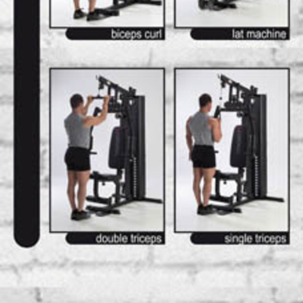 Stazione Salvaspazio Fitness Multifunzione All in one MSX 60 Toorx