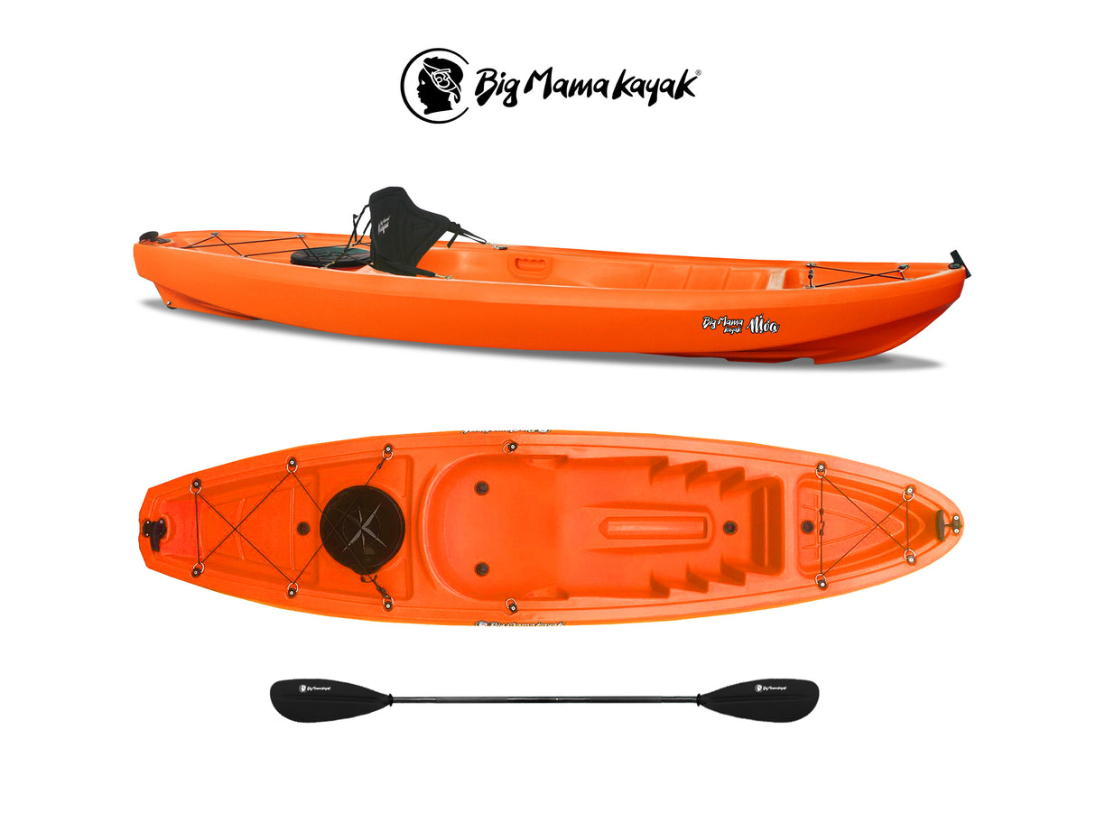 MOA BIG MAMA KAYAK - CANOA DA 265 CM + 1 GAVONE + 1 PAGAIA + 1 RUOTINO ( PACK 1)