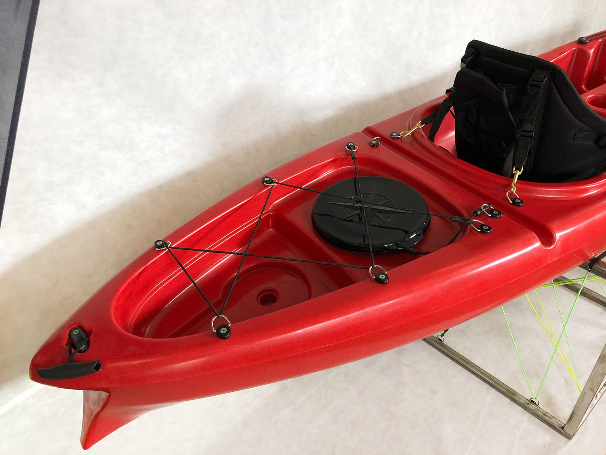 ACQUAPRIMA BIG MAMA KAYAK - CANOA MONOPOSTO DA 310 CM + 2 GAVONE + 1 SEGGIOLINO + 1 PAGAIA (FULL PACK)