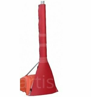 Ab1298/6p Protezione Sagomata con Rivestimento in Vinile Lavabile, Imbottitura in Polietilene Espanso Spessore 2 cm, adatta anche per Uso Esterno, Altezza 2 mt.