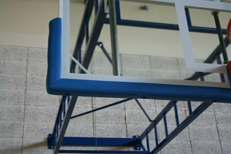 Ab1338/2F Coppia Protezioni Sottocanestro Basket