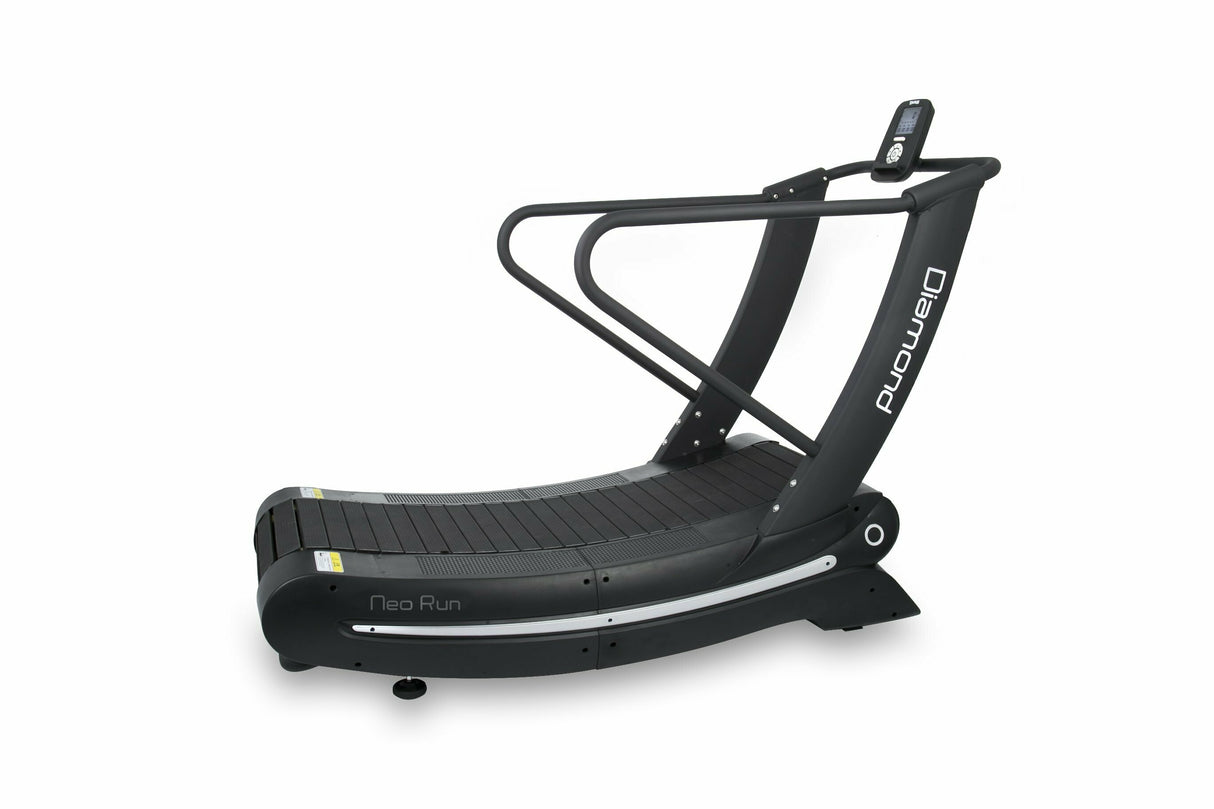 Neo Run Tapis Roulant Curvo Magnetico 120 Cuscinetti -Diamond- Piano Corsa 170 X 44 Cm - Peso Max Utente 200 Kg