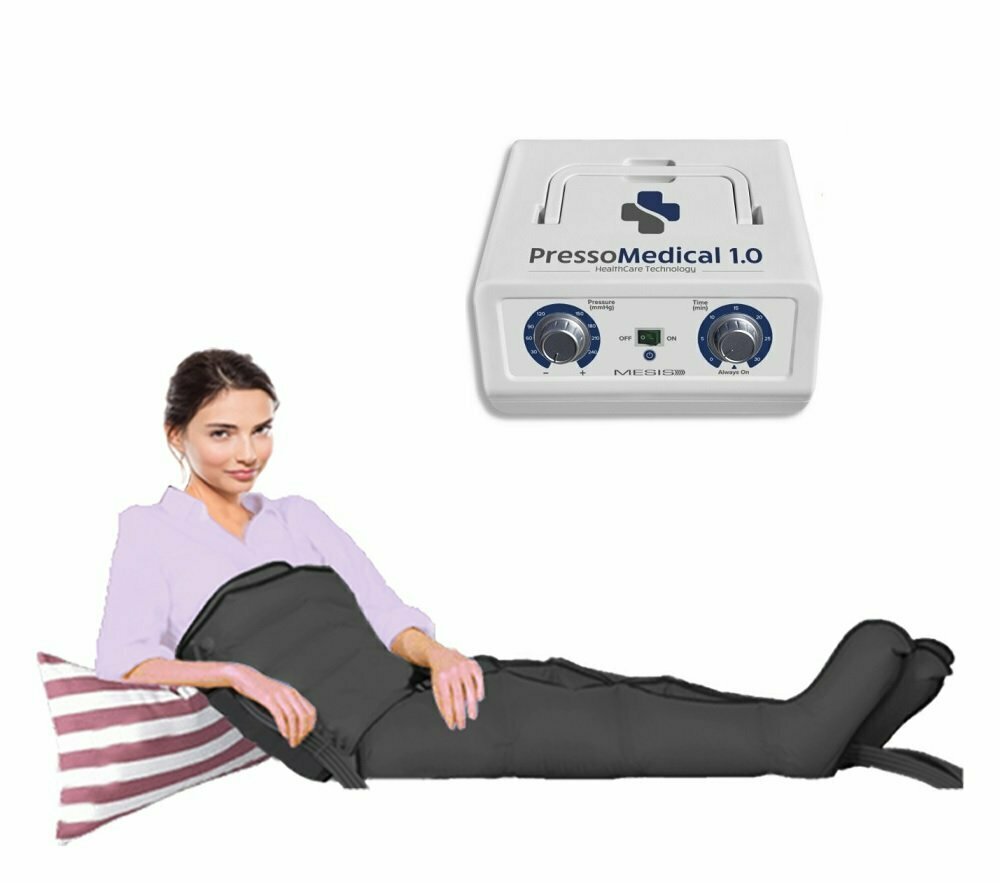 Promo Pressomedical 1.0 Advance - Pressoterapia Medicale Ad Uso Professionale E Domestico Con 2 Gambali + Kit Slim Body - 4 Camere D'aria - 1 Programma Cod.fo-3001-2gk Mesis