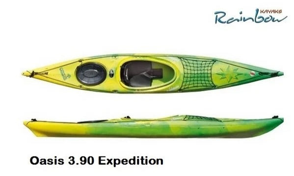 Rainbow Oasis 3.90 Expedition - Kayak 1 Posto 390 Cm + Gavone + Schienale + Sedile