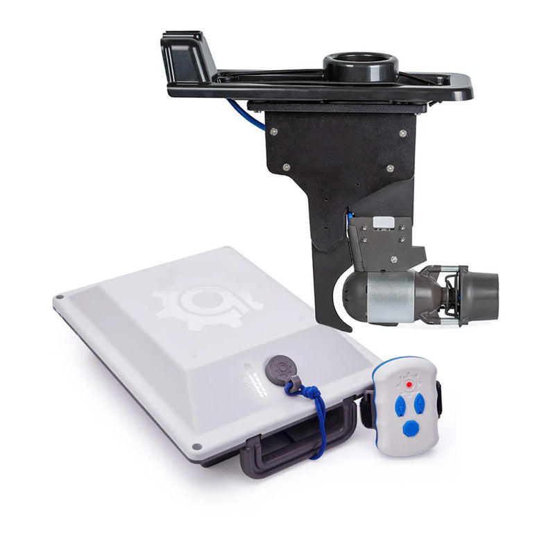 motore elettrico per kayak Bixpy K1 Outboard Kit con batteria PP-378 Wh v4 + Adattatore Triken Hoodoo Pedal Drive