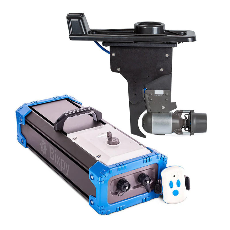 motore elettrico per kayak Bixpy K1 Angler PRO Kit Outboard con batteria inclusa PP-768 Wh + Adattatore Triken Hoodoo Pedal Drive