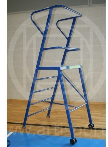 Cod. AV1432 PALCHETTO ARBITRO VOLLEY in acciaio verniciato sezione ovoidale 60 x 30 mm.