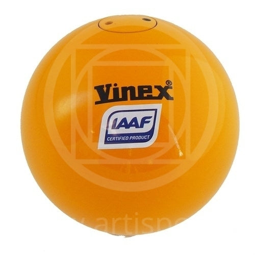 Aa1138/2 Palla Getto Per Lancio Del Peso In Ferro Da 5 Kg. Calibrata, Omologata Iaaf Diam.mm.115