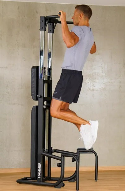 Panca 3 in 1 - Panca - dispositivo per Dip - barra trazioni HAMMER