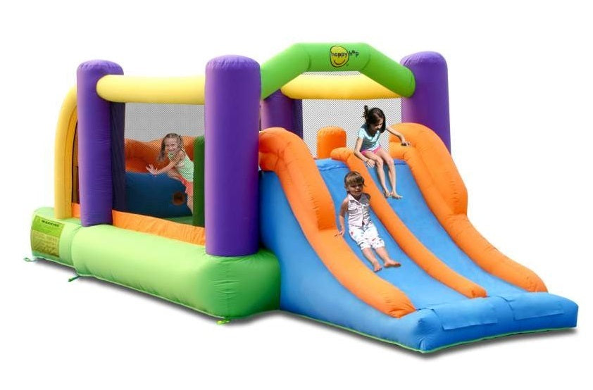Gioco Gonfiabile Percorso ad ostacoli Art.9063 Mis.560 X 225 Cm Motore Incluso Offerta Giochi Gonfiabili In Vendita Su Timesport24