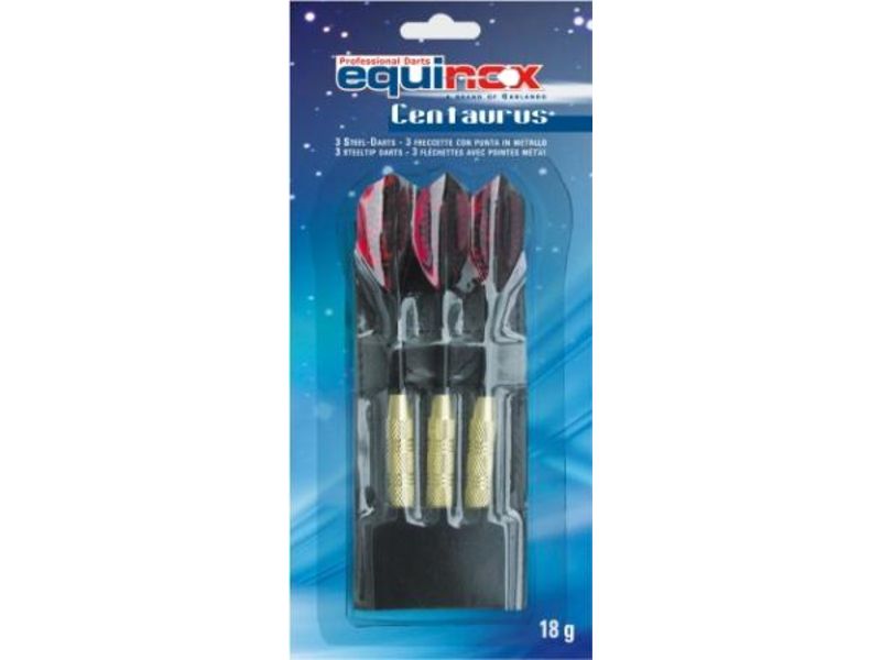 Set 3 freccette CENTAURUS con Punta in Metallo Equinox By Garlando cod.DA-101