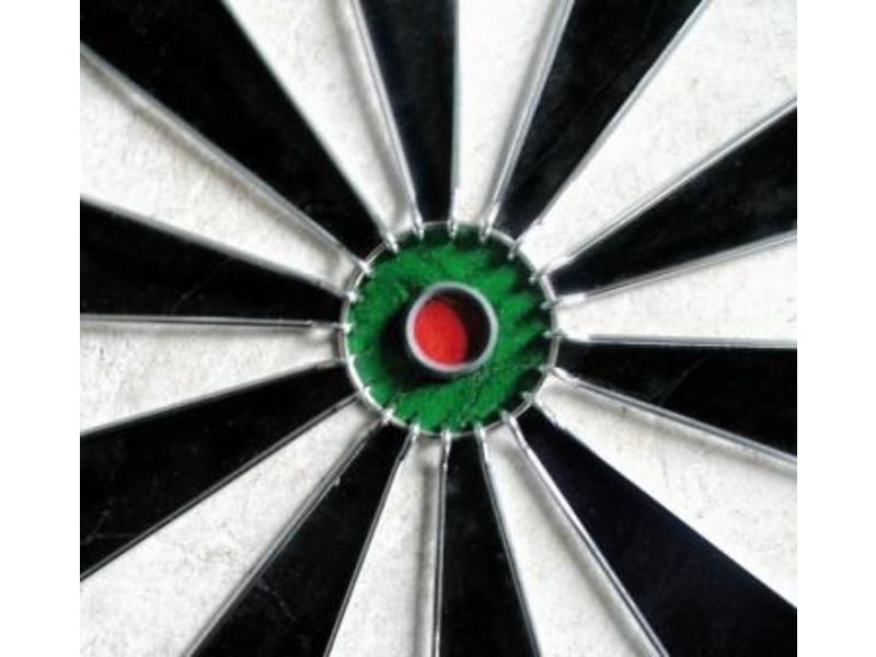 Bersaglio per Freccette ARIES in Fibra Sisal incluse 6 Freccette Equinox By Garlando cod.DA-11