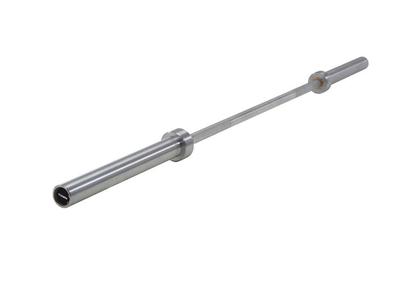 CROSS COMPETITION 1000 - Bilanciere Olimpionico 220 cm. Cromato - Carico Max 1000 kg. Linea Toorx cod. BO-1000