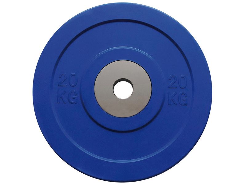 Disco BUMPER Competition - 20 kg. Ø 45 cm. Foro Interno 50 mm. Linea Toorx cod. DBC-20