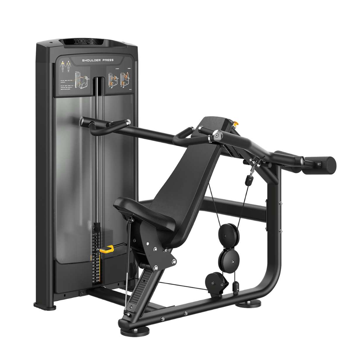 Converging Shoulder Press PLX-8100 Linea Toorx Professional Line cod. PLX-8100