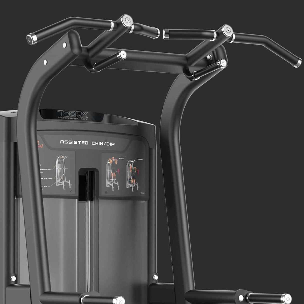 Assisted pull up/chin up/dip PLX-8400 Linea Toorx Professional Line cod. PLX-8400