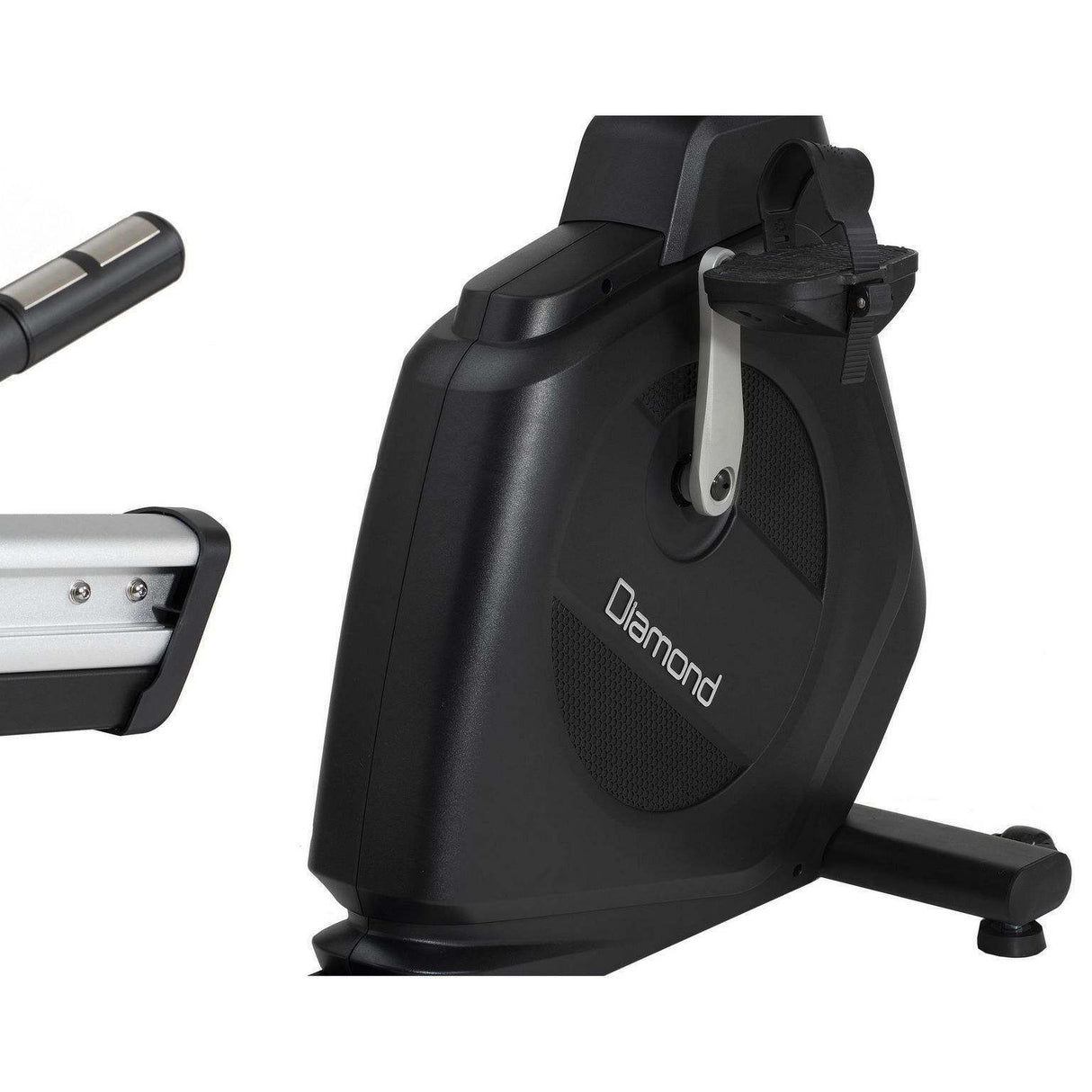 Diamond R44 Cyclette Orizzontale Professionale Ergometro compatibilità Kinomap ed iConsole+ peso volano 18 kg - peso max utente 160 kg