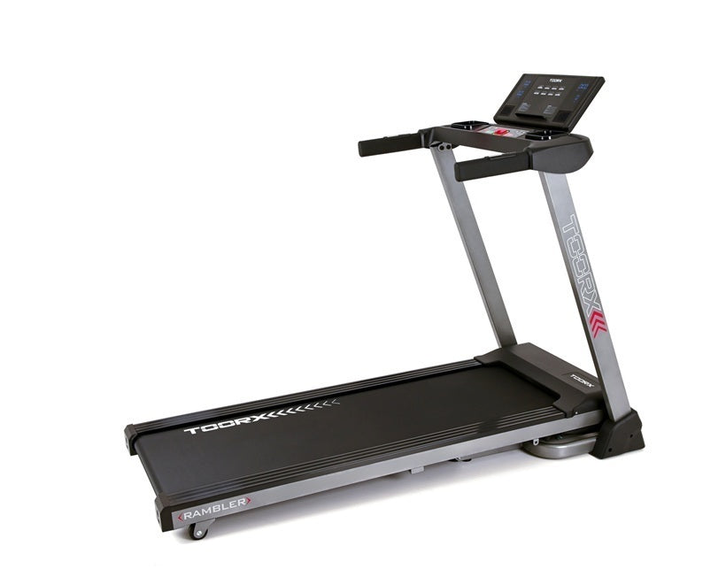 Promo Rambler Tapis Roulant Toorx Inclinazione Elettrica - APP Ready 3.0 - Utente 110 Kg - Velocità: 1 - 16 Km/h - Piano Corsa 45 x 132cm